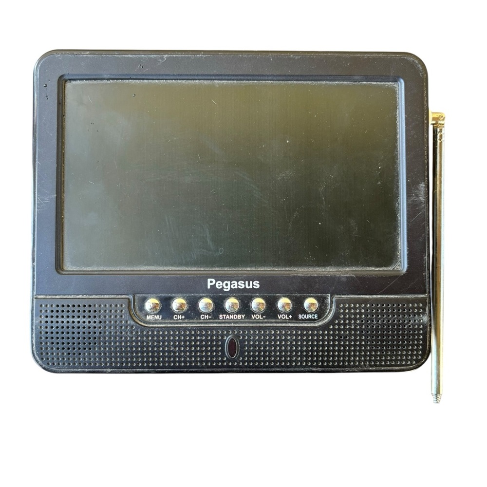 Pegasus ST09 9" Digital Portable TV -Untested- Unboxed - No Charger